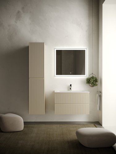 Тумба под раковину Sancos SNOB R SNR80CE 79х44,5х50 настенная - фото 2